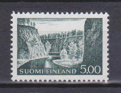 M63 Ristikallio 5,00 mk. postituore ** merkki.