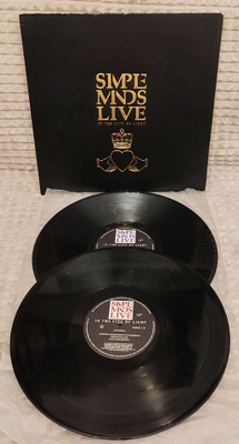 Simple Minds Live In The City Of Light 2 x lp