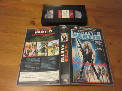Pantteripartio (Vestron Video) VHS FIx