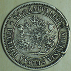 1890 SUOMI 1 markka - pikkukuva 2