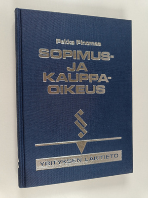 Pekka Pinomaa : Sopimus- ja kauppaoikeus (signeerattu, te...