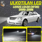 LS430 (XF30) 2000-2006 Ulkoiset LED -valot - pikkukuva 1