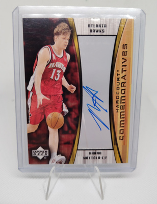 2002-03 Upper Deck Hardcourt Auto Hanno Mottola