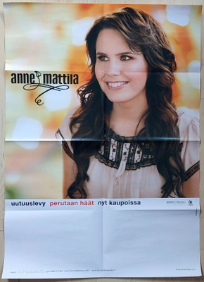 Anne Mattila : Promo / keikkajuliste v. 2005