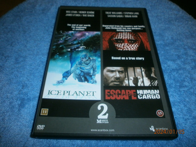 ICE PLANET /  ESCAPE : HUMAN CARGO    -    DVD