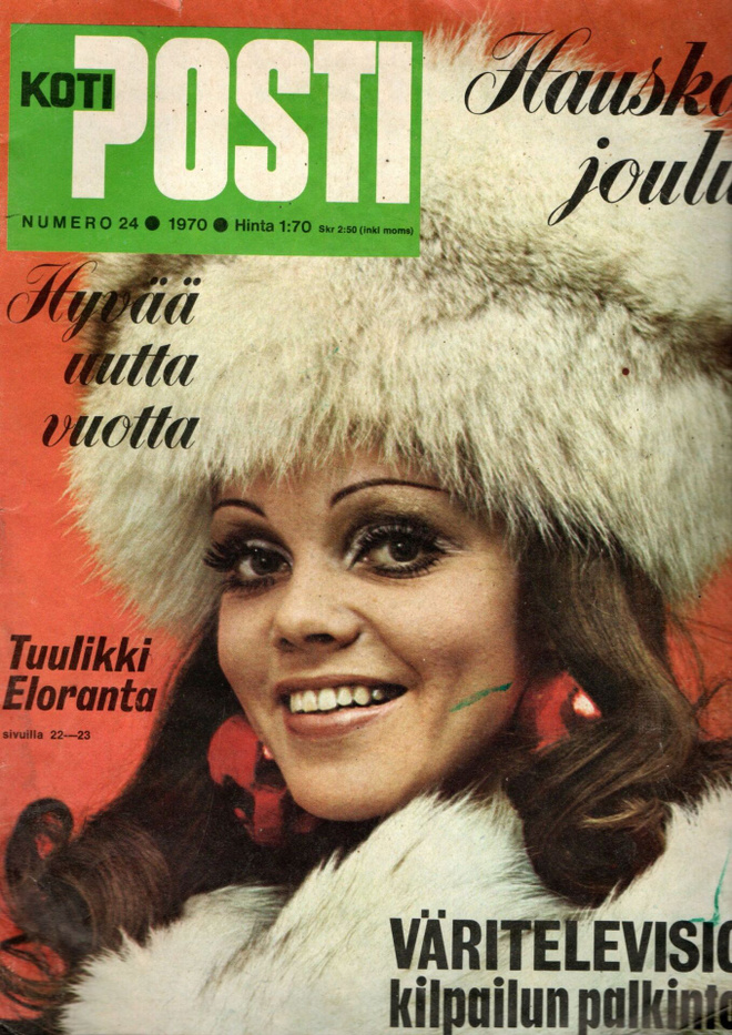 Kotiposti n:o 24 1970Eila Anneli 14-vuotias aviovaimo. Al & 