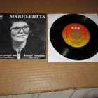 Marjo-Riitta 7" Paa`pienet pumpit taas,PS v.1977 EX/EX- - pikkukuva 2
