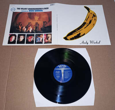 ANDY WARHOL THE VELVET UNDERGROUND & NICO LP VERVE RECORDS