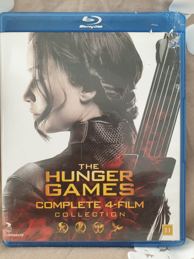 THE HUNGER GAMES, COMPLETE 4-FILM COLLECTION BLU-RAY