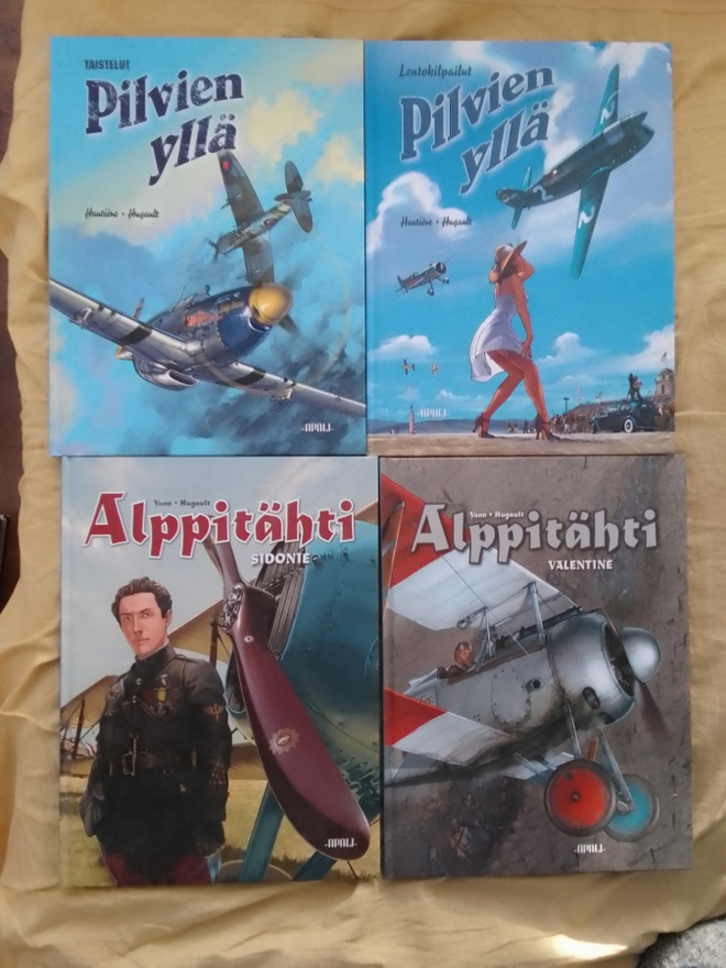 Alppitähti ja Pilvien yllä albumit 4 kpl