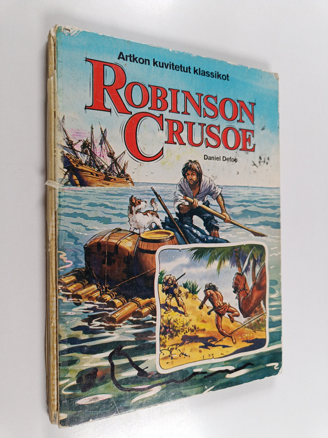 Daniel Defoe : Robinson Crusoe : Jane Carruthin kertomana