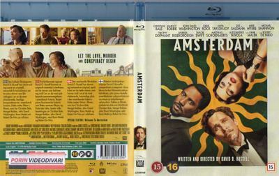Amsterdam (82 986) k -FI- BLU-RAY nordic, christian bale 20