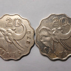 Swaziland. 20 cents 1979, 1986. - pikkukuva 1