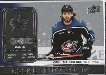Kirill Marchenko 23-24 UD Rookie Retrospective RR-2