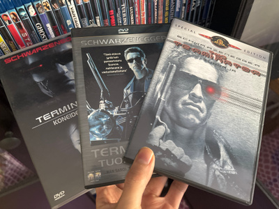 Terminator 1-3 (1987->) Arnold Schwarzenegger
