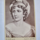 VANHA CDV Valokuva Kirjailija Madame de Staël Ranska 1894 - pikkukuva 1