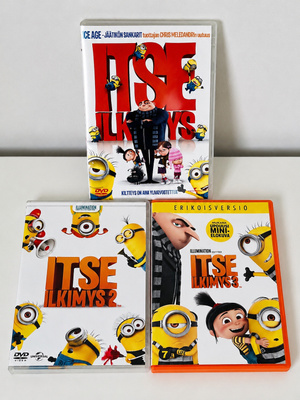 Itse Ilkimys 1 - 3 DVD