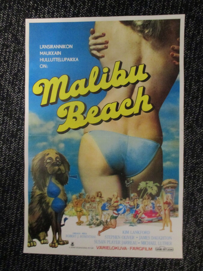 Malibu Beach (1979) - vanha elokuvajuliste