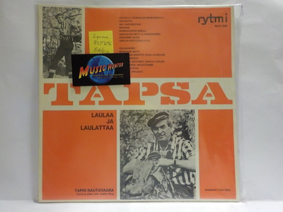 TAPSA - LAULAA JA LAULATTAA EX+/EX+ LP