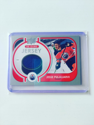 Jesse Puljujärvi 21-22 UD Game Jersey