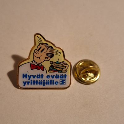 HYVÄT EVÄÄT YRITTÄJÄLLE PINSSI