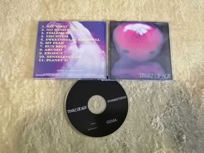 TEARZ OF AGE - Stigmatized CD