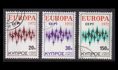 Kypros 374-6 o Europa (1972)