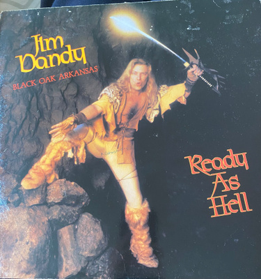 Jim Dandy: Ready as Hell (1984) LP