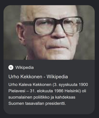 Kelanauha "Uutislähetys -Kekkonen on kuollut"