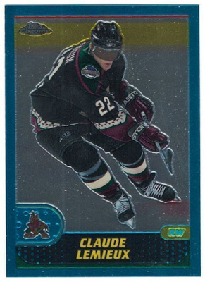 01-02 Topps Chrome #33 Claude Lemieux