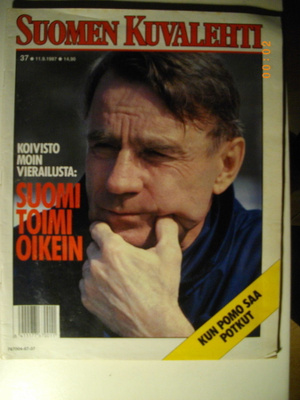 Suomen Kuvalehti Nro 37/1987 (29.12)