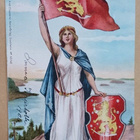 Ragnhild Sellén: Suomi neito, punainen leijonalippu, p. 1906 - pikkukuva 1