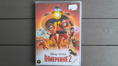 DVD: Ihmeperhe 2 / Incredibles 2 (Disney Pixar 2018) UUSI