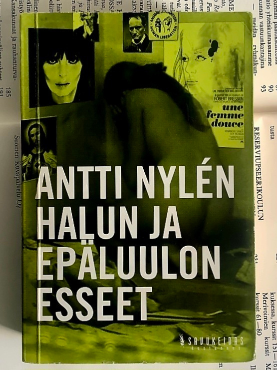 Antti Nylen - Halun ja epäluulon esseet (nid.)