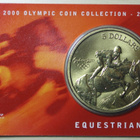 Juhlaraha Sydney Olympia Coin Collection 22 of 28 EQUESTRIAN - pikkukuva 1