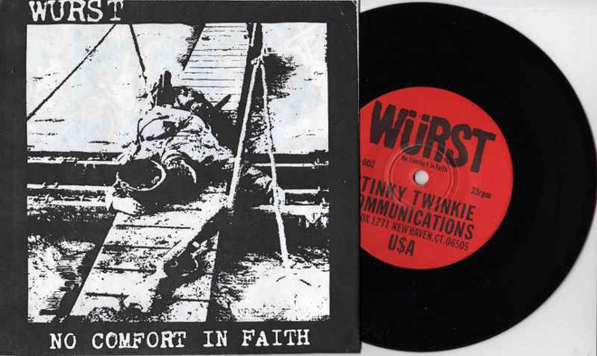 WURST no comfort... EP-1991- oRiG 1st press/500 - RI HC