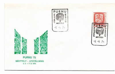 Purnu: Näyttely (erikoisleima 6.6.74)