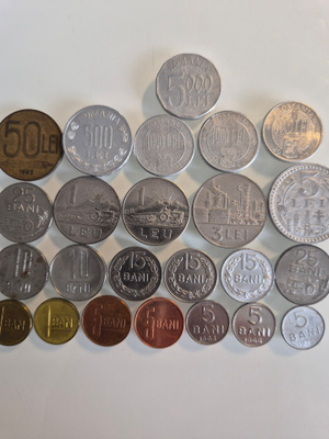 Romania kolikoita eri vuosia ja arvoja ban/leu (14595)