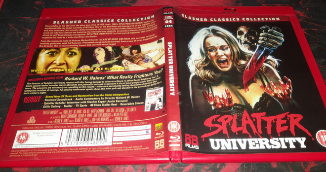 Splatter University (blu-ray)