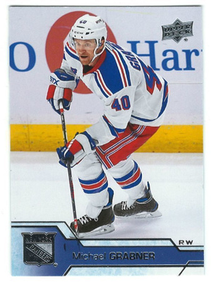 16-17 Upper Deck #379 Michael Grabner
