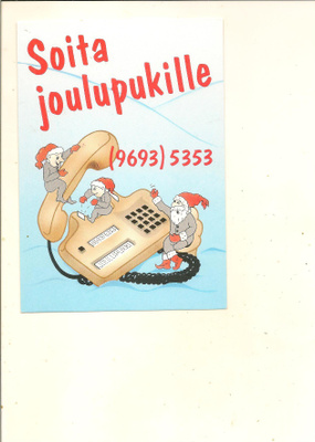 SOITA PUKILLE ,,,, POSTI / TELE ,,,, KULKEMATON