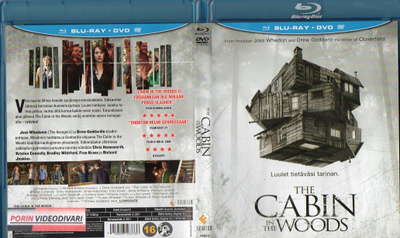 Cabin In The Woods (34 653) k -FI- BLUR+DVD suomik. (2) 201