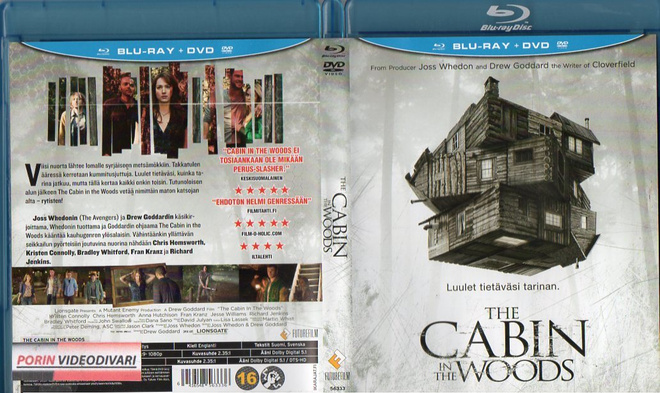 Cabin In The Woods	(34 653)	k	-FI-	BLUR+DVD	suomik.	(2)		201