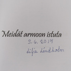 Lilja Lindholm : Meidät armoon istuta (signeerattu) - pikkukuva 3