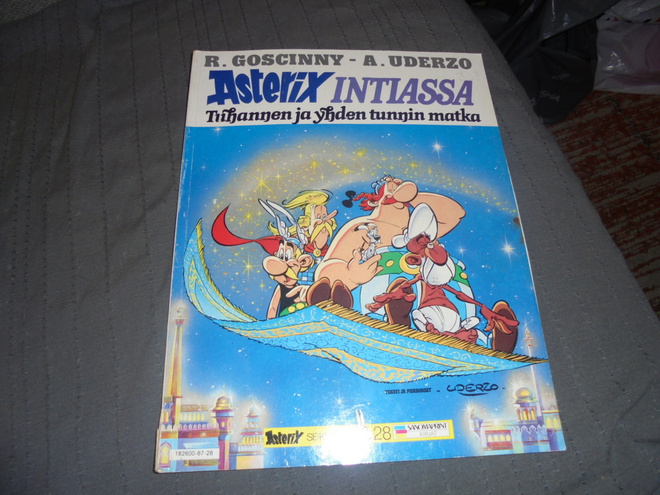 Sarjakuva albumi. Asterix Intiassa