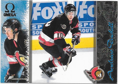 1997-98 Pacific Omega #154 Andreas Dackell Ottawa Senators