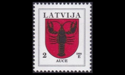Latvia 421C_IV ** Käyttösarja Vaakuna 2 S -99 (1996)