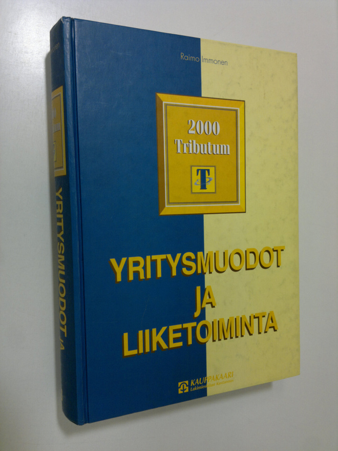 Raimo Immonen : Yritysmuodot ja liiketoiminta