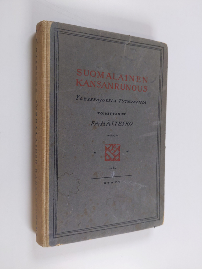 F. A. (toim.) Hästesko : Suomalainen kansanrunous : yleis...