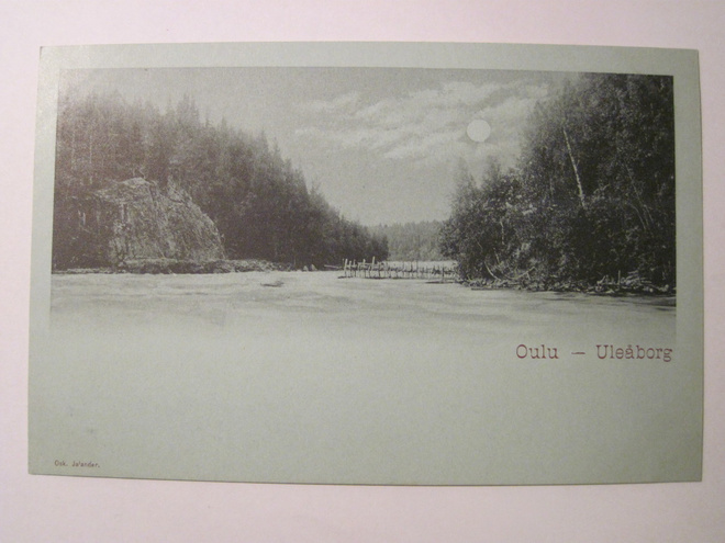 VANHA Postikortti Oulu HUIPPUKUNTO ennen-1905